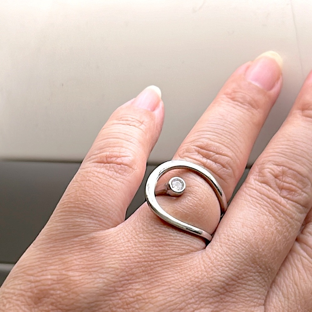 Unique Silver Ring - image 1